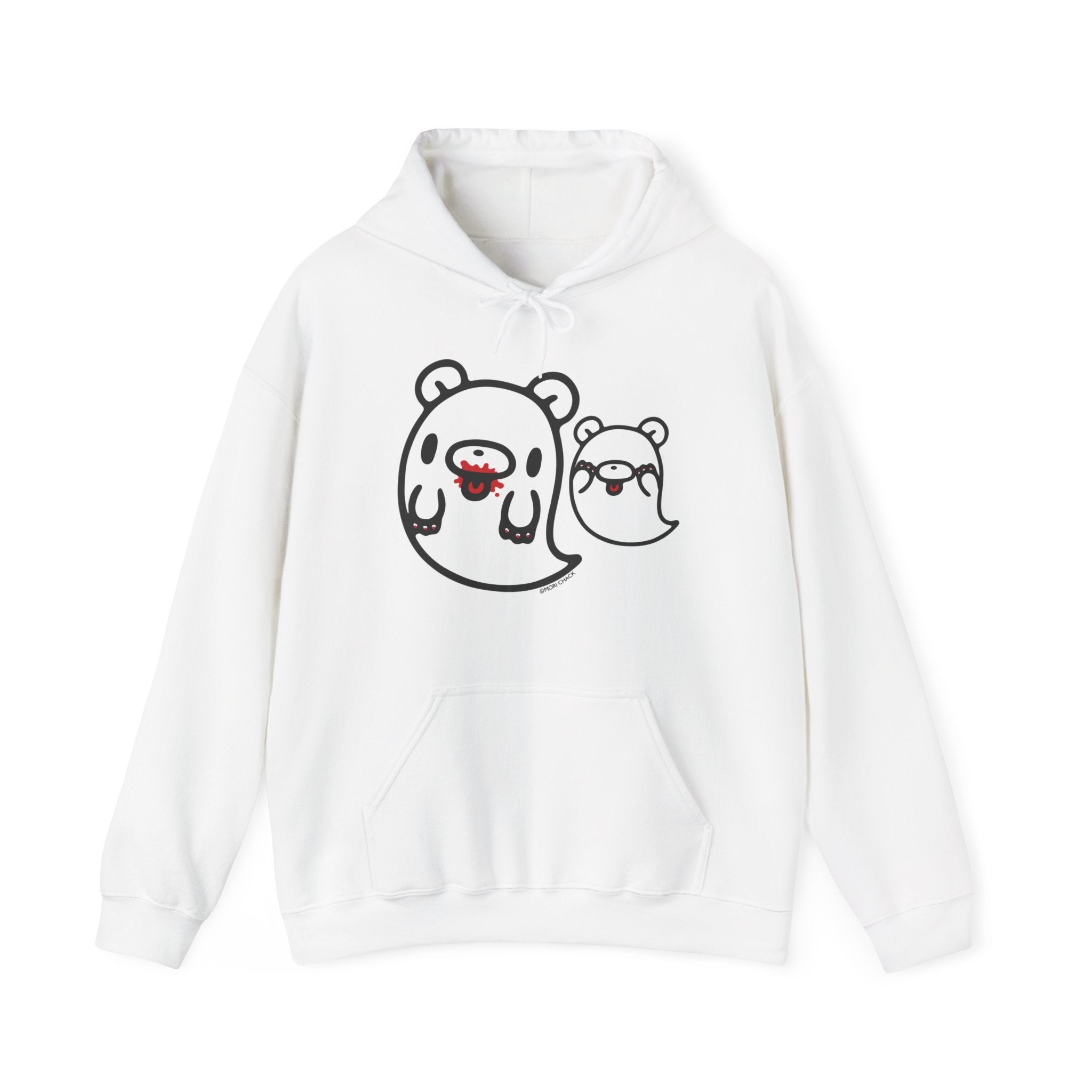 Halloween Ghostie Gloomy Bear - Traditional Hoodie